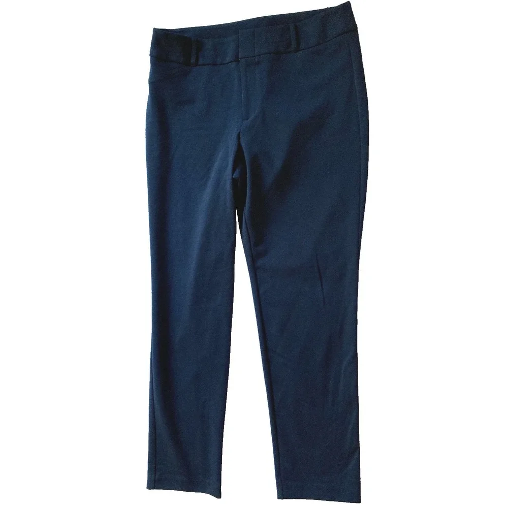 MK Michael Kors Pants Womens 12 Stretch Pull On Ankle Career Work EUC